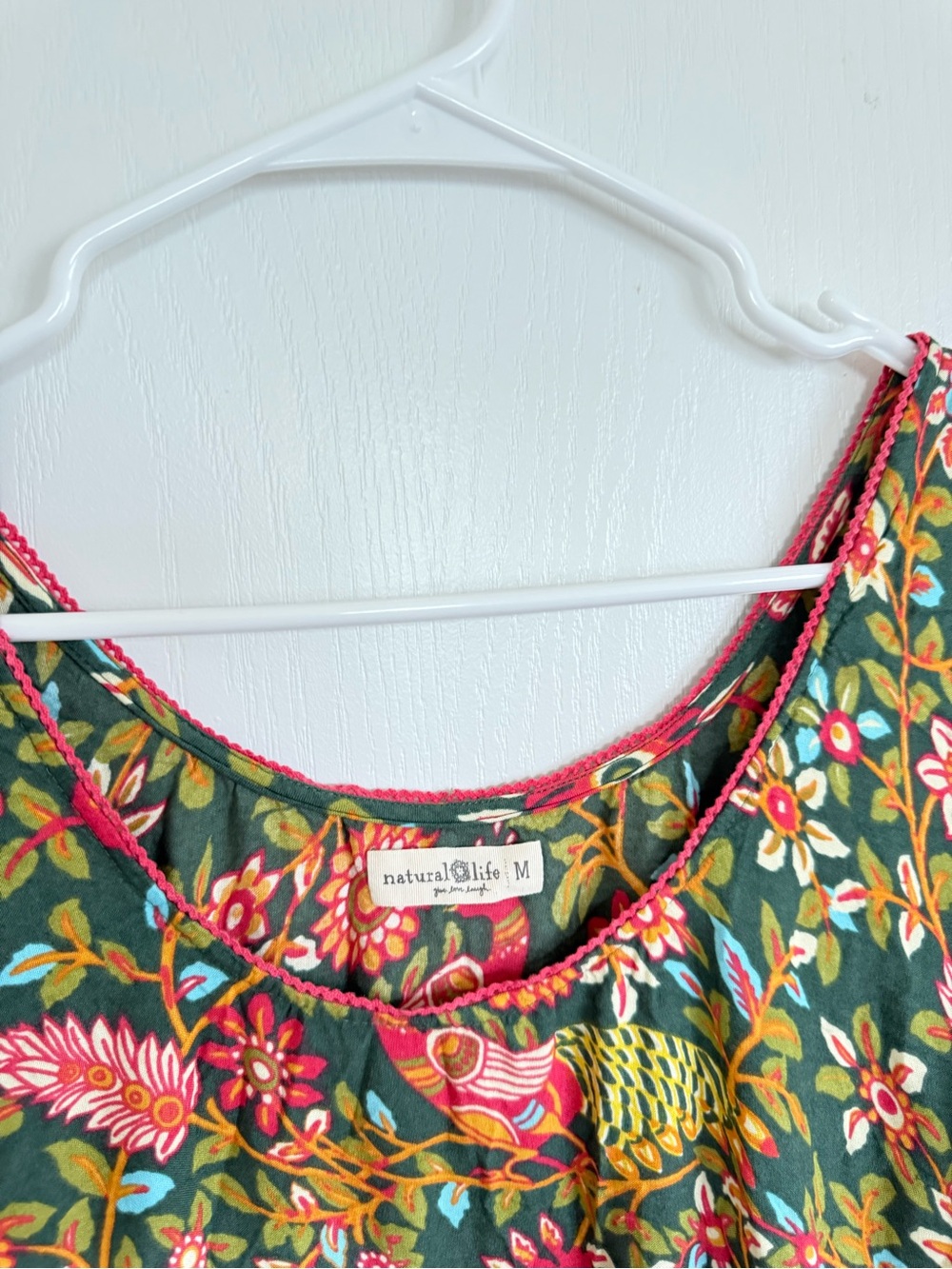 Natural Life Floral Bohemian Maxi Dress - Picture 2 of 7